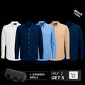 RL LEINENHEMDD SET [2 KAUFEN, 5 ERHALTEN] + SONNENBRILLEE