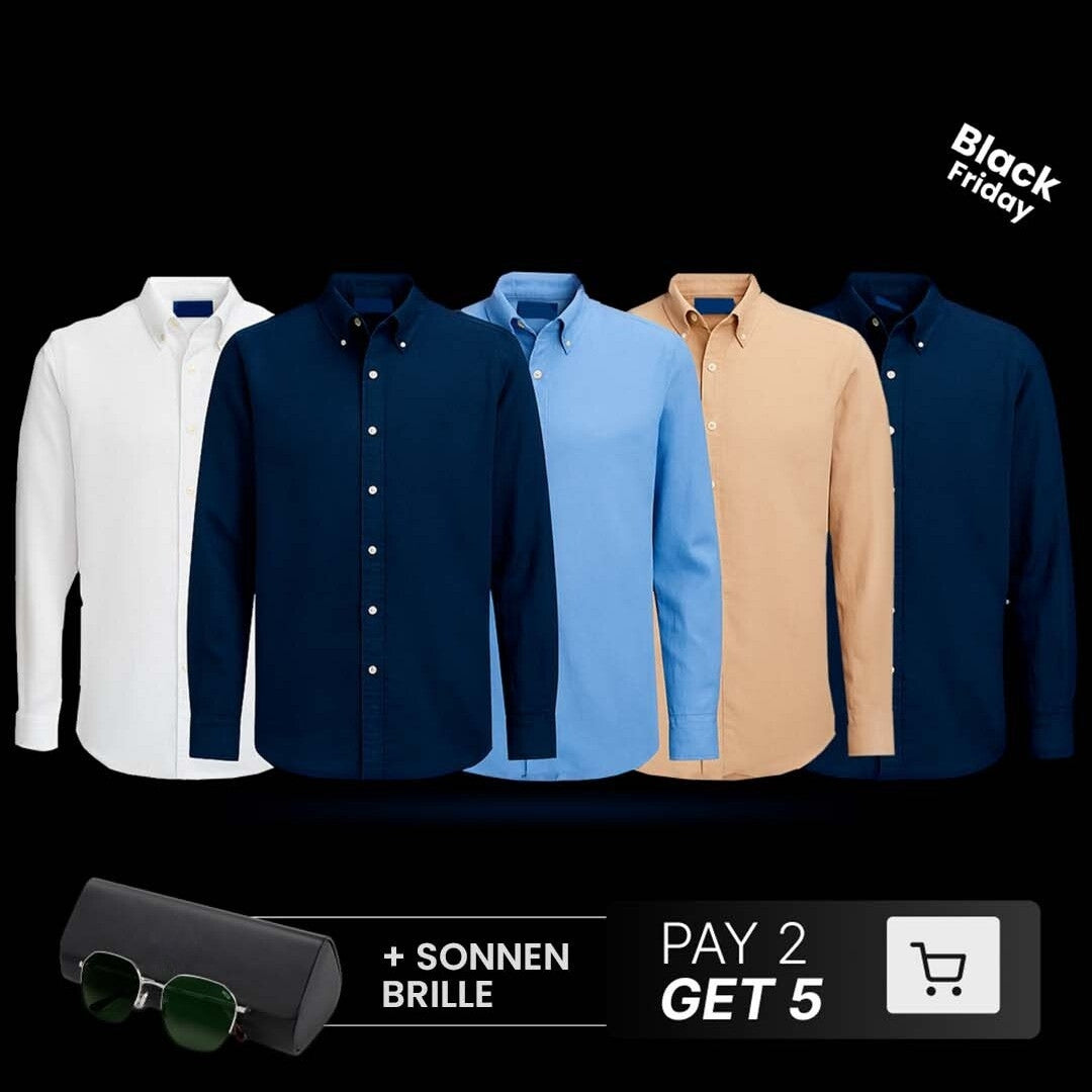 RL LEINENHEMDD SET [2 KAUFEN, 5 ERHALTEN] + SONNENBRILLEE