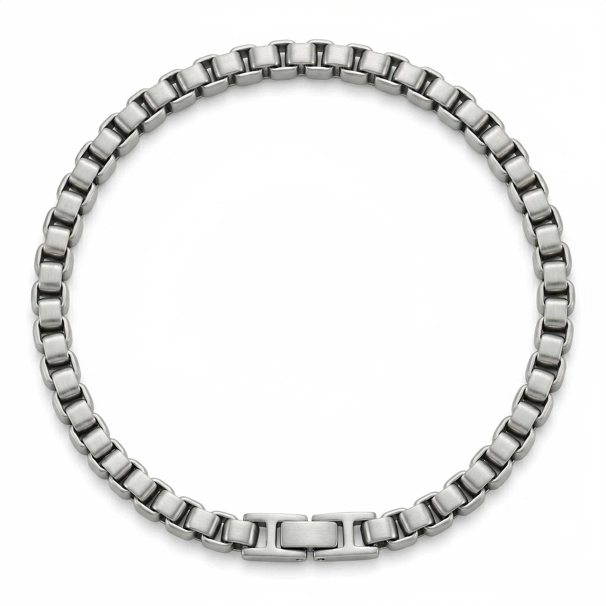 The Mayfair Steel Box Link Chain